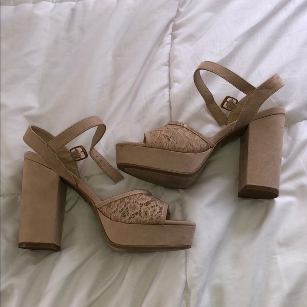 Nude heels